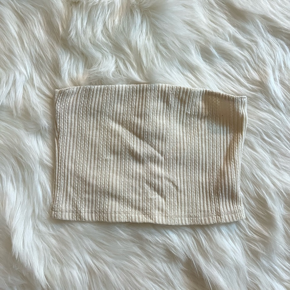 White crop top